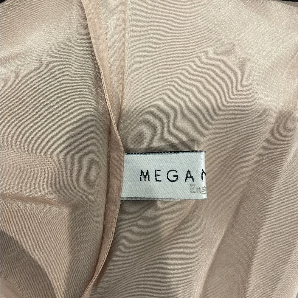 Megan Park Lace Black 100% Silk Camisole